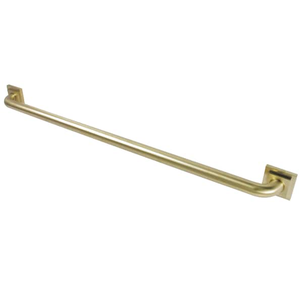 Claremont Contemporary Grab Bar, 38-13/16" L, Brass, Brushed Brass DR614367 - main